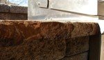 Stone Rock Edge Concrete Stamp for Versatile Use