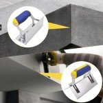 4-Piece Stainless Steel Concrete Edger and Trowel Set