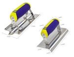 3-Piece Concrete Tools Set: Trowel, Edger, Groover