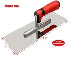 3-Piece Concrete Tools Set: Trowel, Edger, Groover