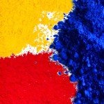 3 Color Concrete Pigment Powder - Red, Yellow, Blue