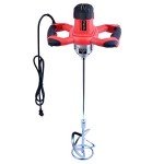 1600W Electric Concrete Mixer with Adjustable Speeds