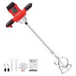 Powerful 2300W Handheld Electric Concrete Mixer