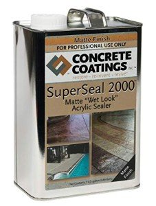 SuperSeal 2000 Matte Concrete Coating, 1 Gallon