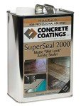 SuperSeal 2000 Matte Concrete Coating, 1 Gallon