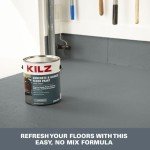 Slate Gray Epoxy Acrylic Concrete Floor Paint