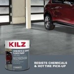 Slate Gray Epoxy Acrylic Concrete Floor Paint