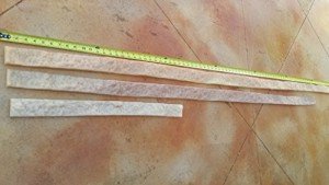 Concrete Countertop Edge Form - 2" x 8