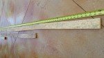 Concrete Countertop Edge Form - 2" x 8
