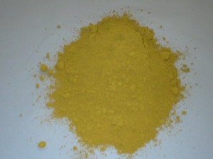 Yellow Concrete Color Powder - 1 lb