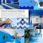 Blue Iron Oxide Pigment Powder for Concrete