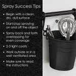 Krylon Black Fusion Textured Spray Paint, 12 oz