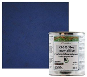 Quick Drying Concrete Stain - Imperial Blue 32oz