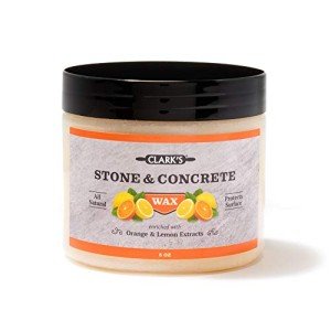 Stone and Concrete Wax with Citrus Extracts