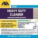 Heavy Duty Floor Cleaner and Stain Remover 1 QT