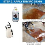 Black Water-Based Concrete Stain - 1 Gallon