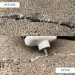 Light Gray Concrete Crack Filler and Sealer