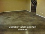 Black Water-Based Concrete Stain - 1 Gallon