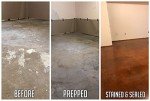 Black Water-Based Concrete Stain - 1 Gallon