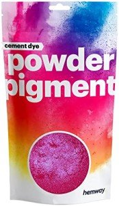 Metallic Cerise Pink Concrete Dye Powder, 50g