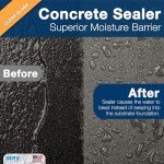 Sealants Concrete Driveway Sealer with Stain Guard