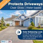 Sealants Concrete Driveway Sealer with Stain Guard