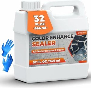 Wet Look Color Enhancer Sealer for Outdoor Surfaces