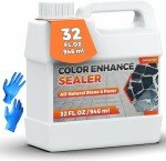 Wet Look Color Enhancer Sealer for Outdoor Surfaces