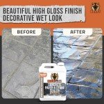 High Gloss Stone and Concrete Sealer - 1 Gal