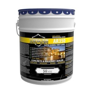 Armor AR350 Low Gloss Concrete Sealer - 5 Gallon