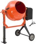 Portable 5.0 Cu Ft Electric Cement Mixer