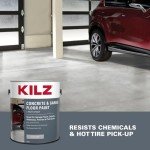 Epoxy Acrylic Concrete Floor Paint - Silver Gray