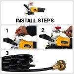 QuickT SPW702A Variable Speed Concrete Polisher Kit