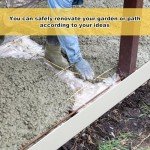 13-Piece Concrete Stamp Set for Walkways