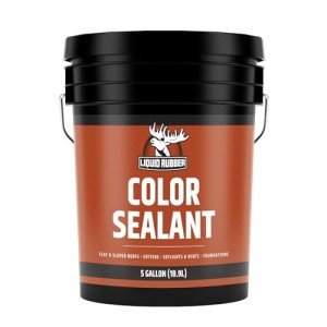Barn Red Liquid Rubber Sealant - 5 Gallon