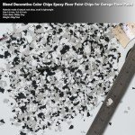 Decorative Epoxy Floor Flakes for Garage & Walls