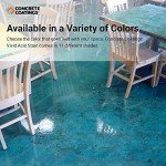 Turquoise Acid Stain for Concrete - 4oz