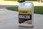 Satin Finish Stamped Concrete Sealer, 1 Gallon
