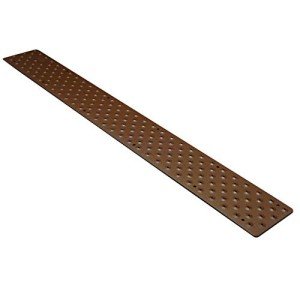 Non-Slip Aluminum Stair Tread with Wood Screws