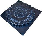 Flower Stepping Stone Concrete Mold for Gardens