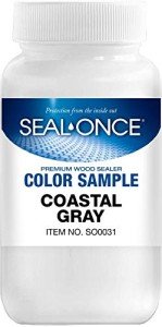Coastal Gray Liquid Wood Stain - 4 Oz Sample