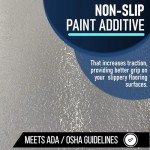 Non-Slip Additive for Epoxy and Acrylic Paint