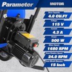 Portable Electric 4 Cu.Ft. Concrete Mixer