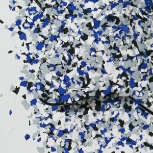 Decorative Epoxy Floor Flakes - Color Chips Set