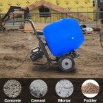 Portable Electric 4 Cu.Ft. Concrete Mixer