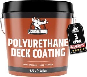 Textured Polyurethane Deck Coating - 1 Gallon