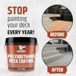 Textured Polyurethane Deck Coating - 1 Gallon