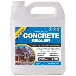 Concrete Driveway Sealer with Stain Guard - 1 Gallon