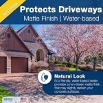 Concrete Driveway Sealer with Stain Guard - 1 Gallon