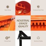 Electric 5.0 Cu. FT Concrete Mixer with Wheel